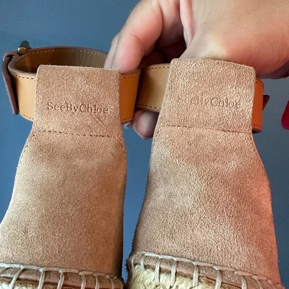 See by Chloé Glyn espadrille wedge sandal - Picture 6 of 9